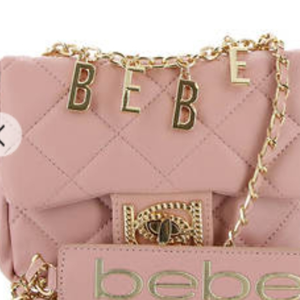 NEW‼️ bebe Wyatt Shoulder Bag gold hardware - Picture 6 of 7